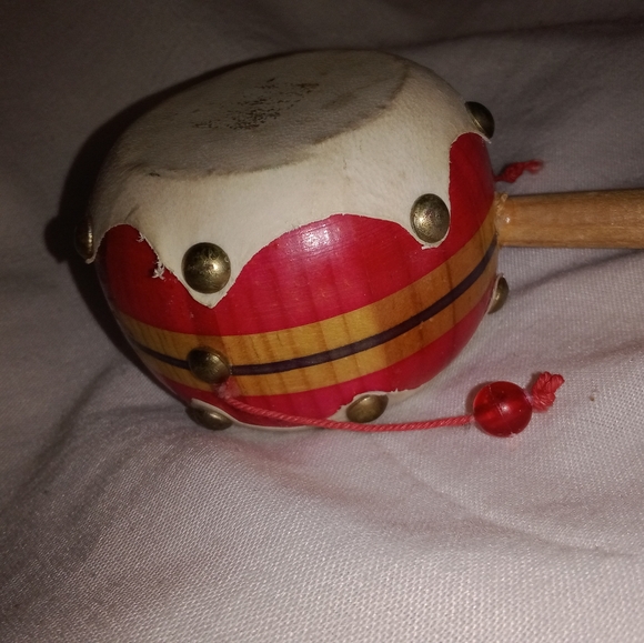 Unbranded Toys Vintage Mexican Spinning Drum Monkey Drum Toy Poshmark